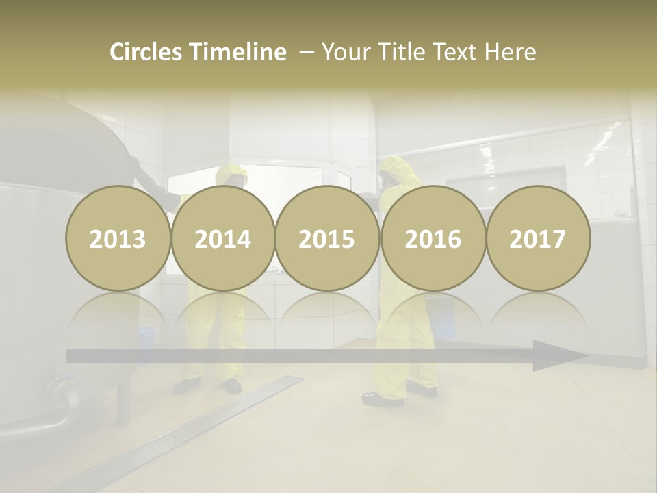 Gloves Mask Steel PowerPoint Template