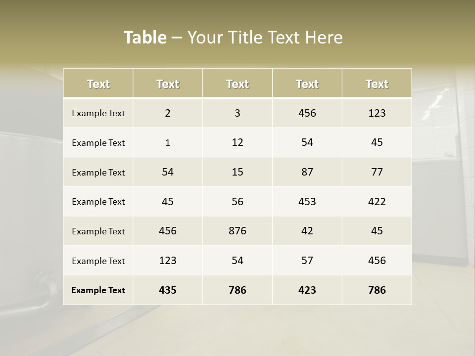 Gloves Mask Steel PowerPoint Template