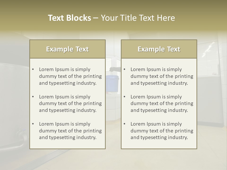 Gloves Mask Steel PowerPoint Template
