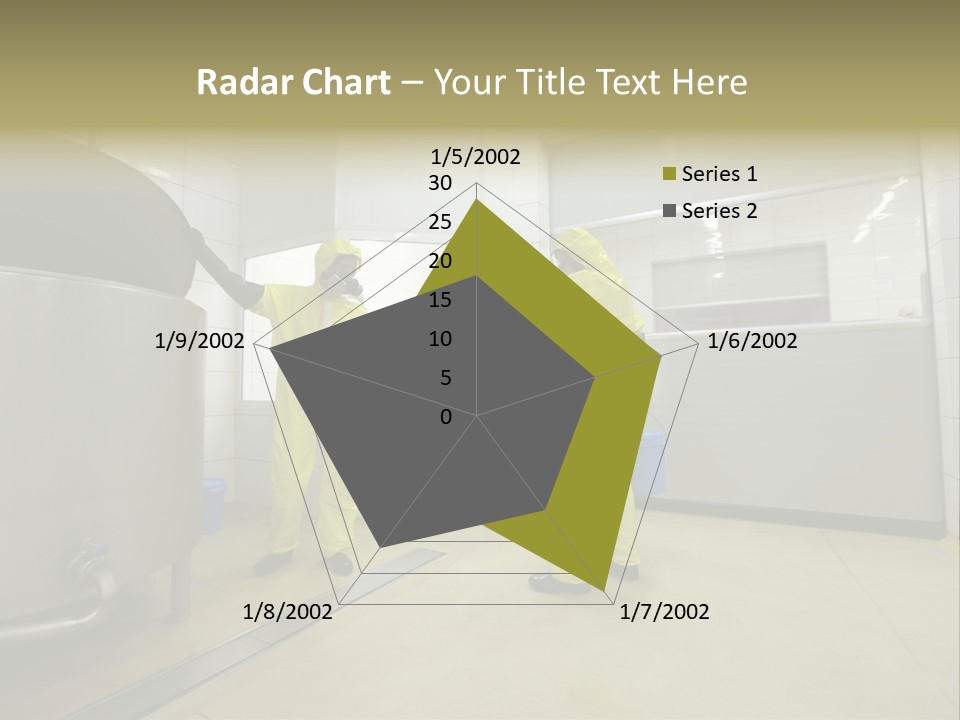 Gloves Mask Steel PowerPoint Template