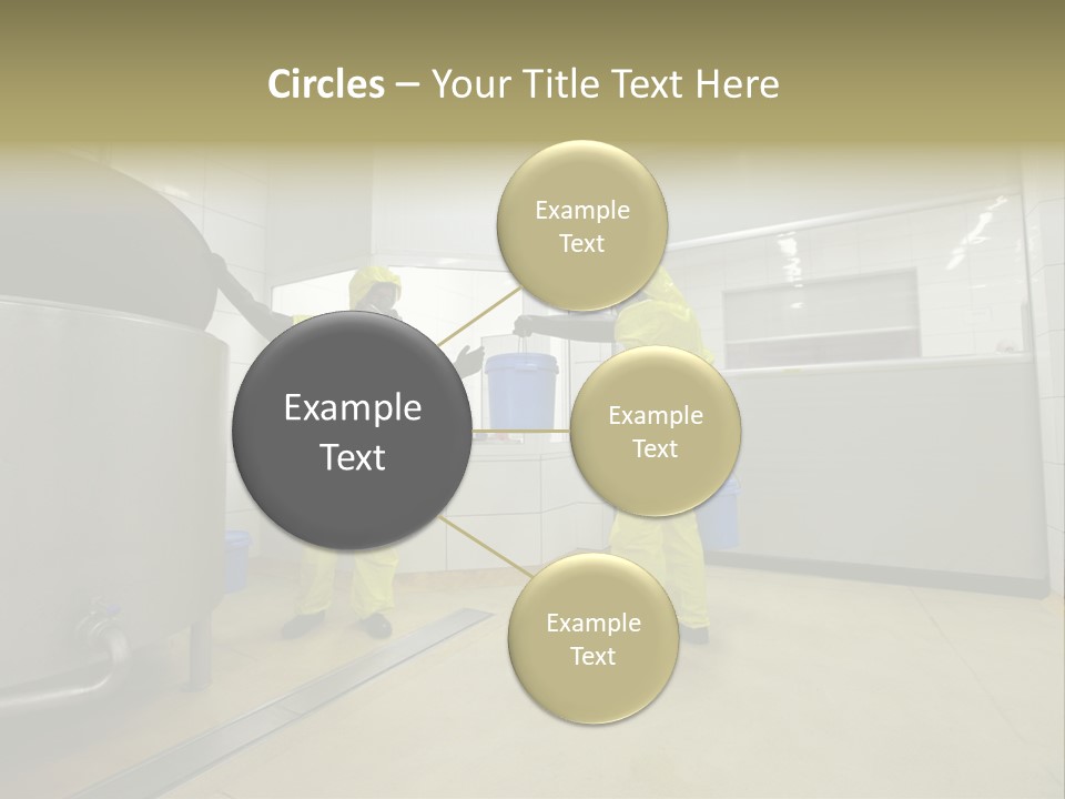 Gloves Mask Steel PowerPoint Template