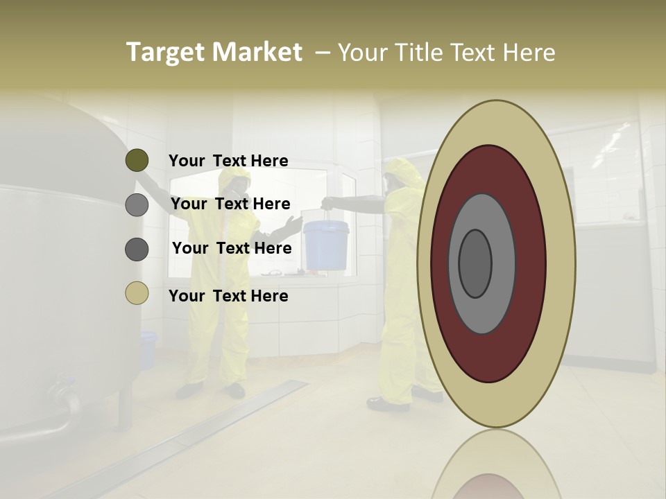 Gloves Mask Steel PowerPoint Template