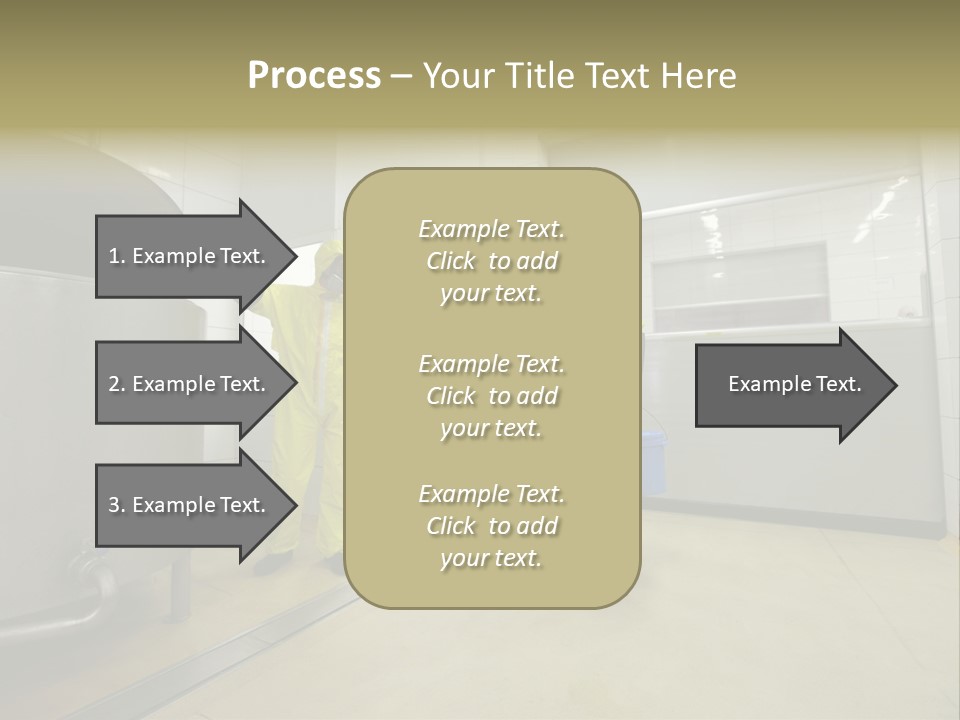 Gloves Mask Steel PowerPoint Template