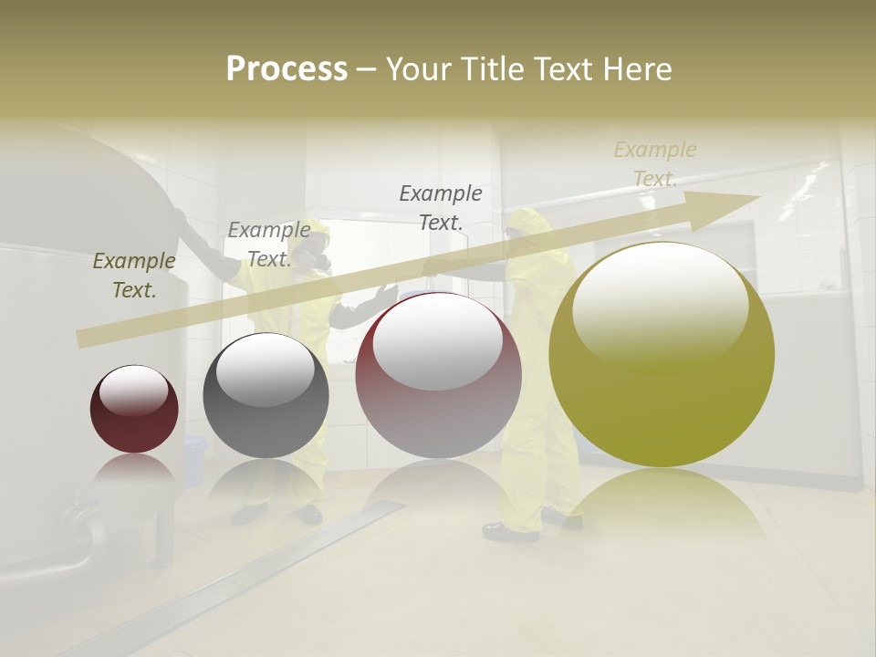 Gloves Mask Steel PowerPoint Template