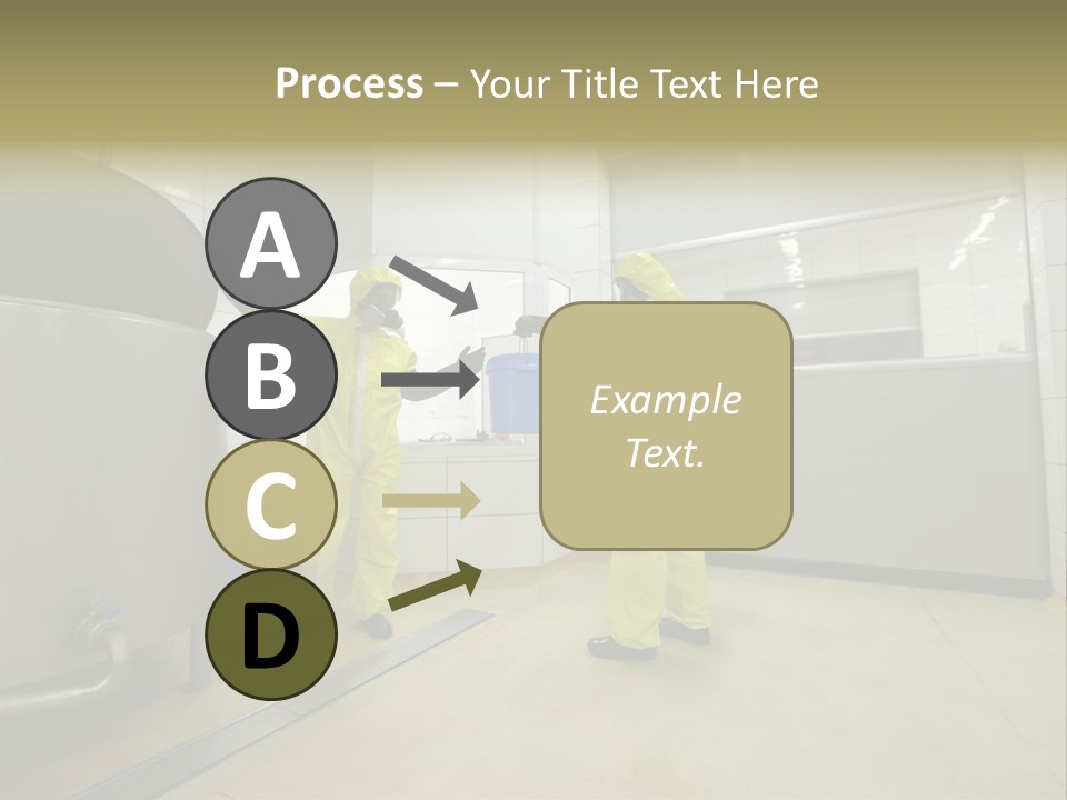 Gloves Mask Steel PowerPoint Template