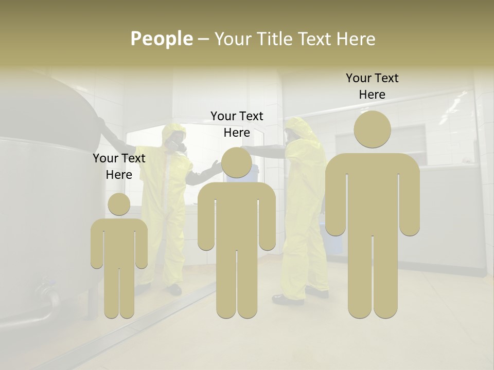 Gloves Mask Steel PowerPoint Template