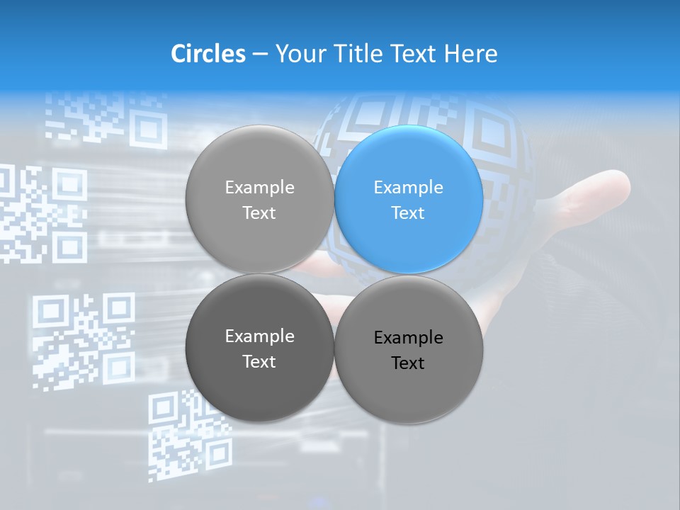 Technology Scanning Qr Code Code PowerPoint Template