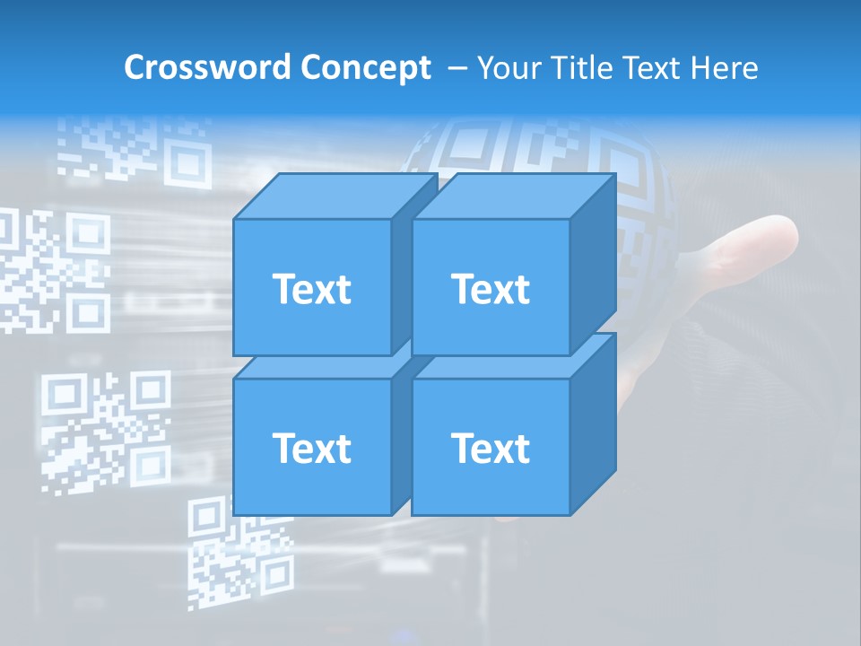 Technology Scanning Qr Code Code PowerPoint Template