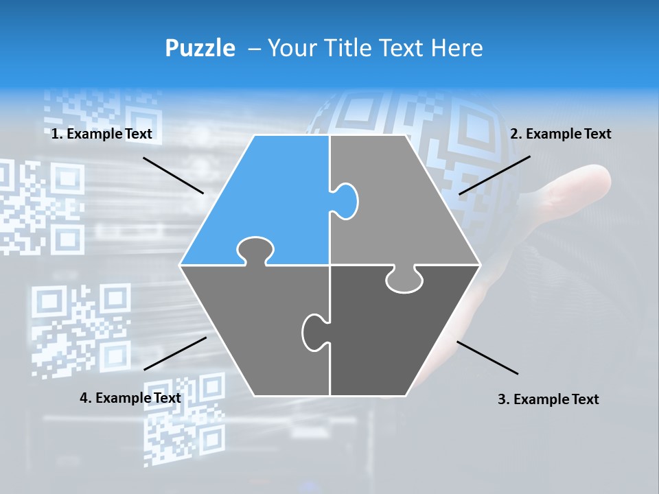 Technology Scanning Qr Code Code PowerPoint Template