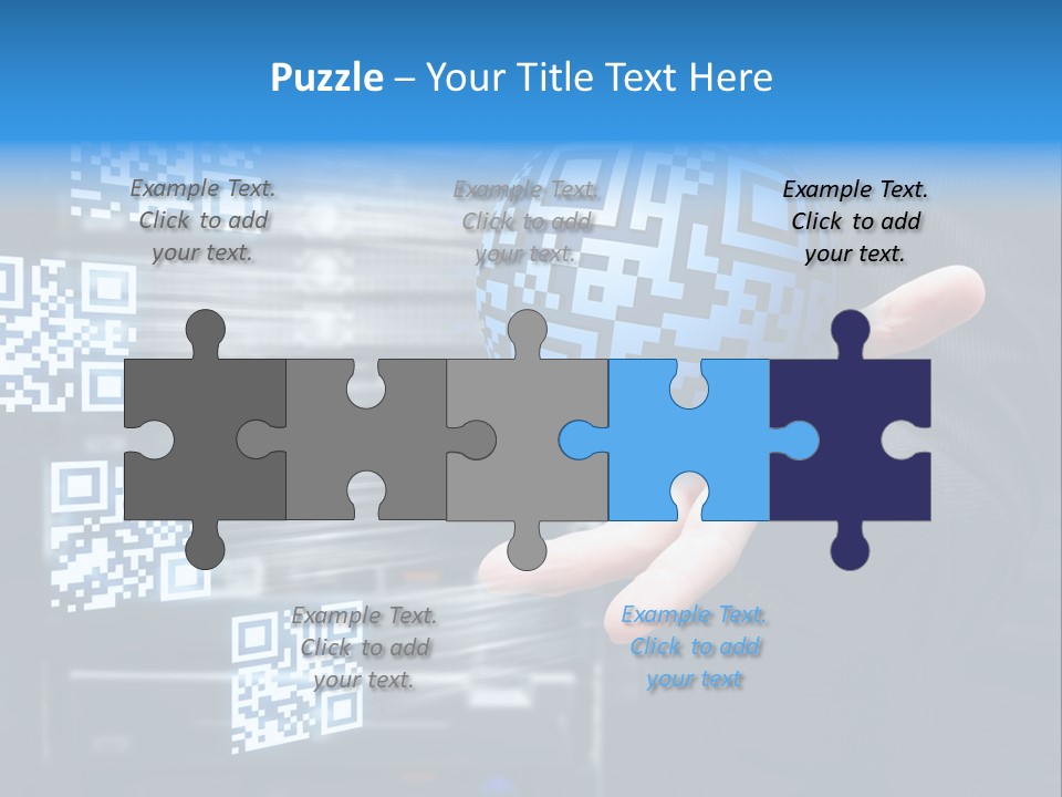 Technology Scanning Qr Code Code PowerPoint Template