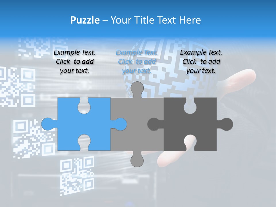 Technology Scanning Qr Code Code PowerPoint Template