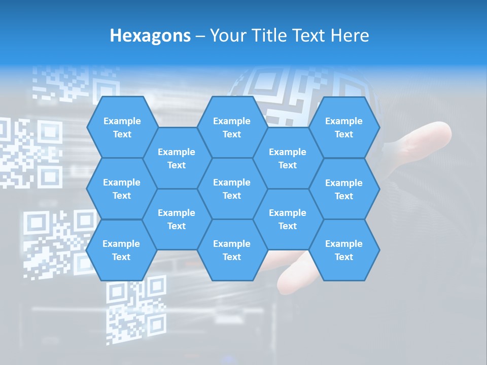 Technology Scanning Qr Code Code PowerPoint Template