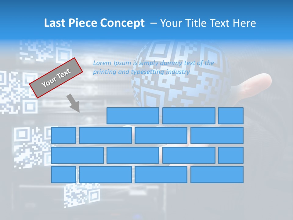 Technology Scanning Qr Code Code PowerPoint Template