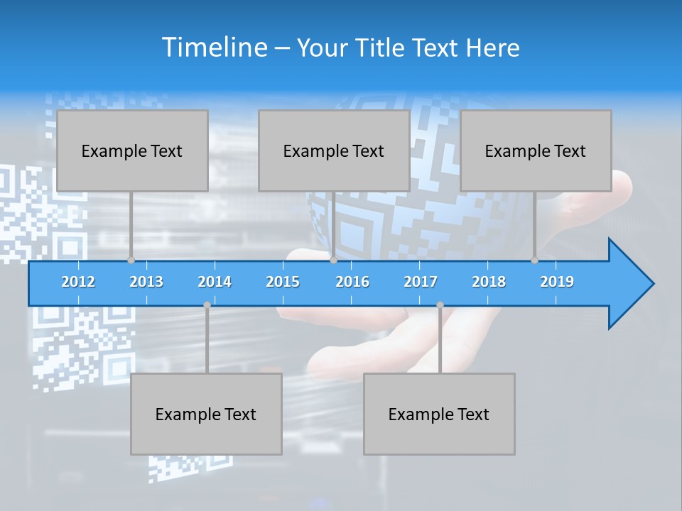 Technology Scanning Qr Code Code PowerPoint Template