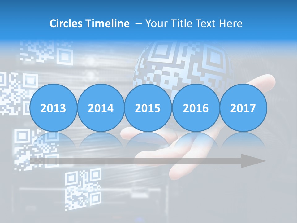 Technology Scanning Qr Code Code PowerPoint Template