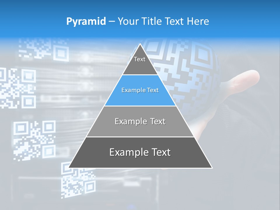 Technology Scanning Qr Code Code PowerPoint Template