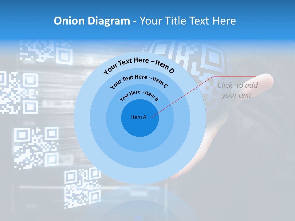 Technology Scanning Qr Code Code PowerPoint Template