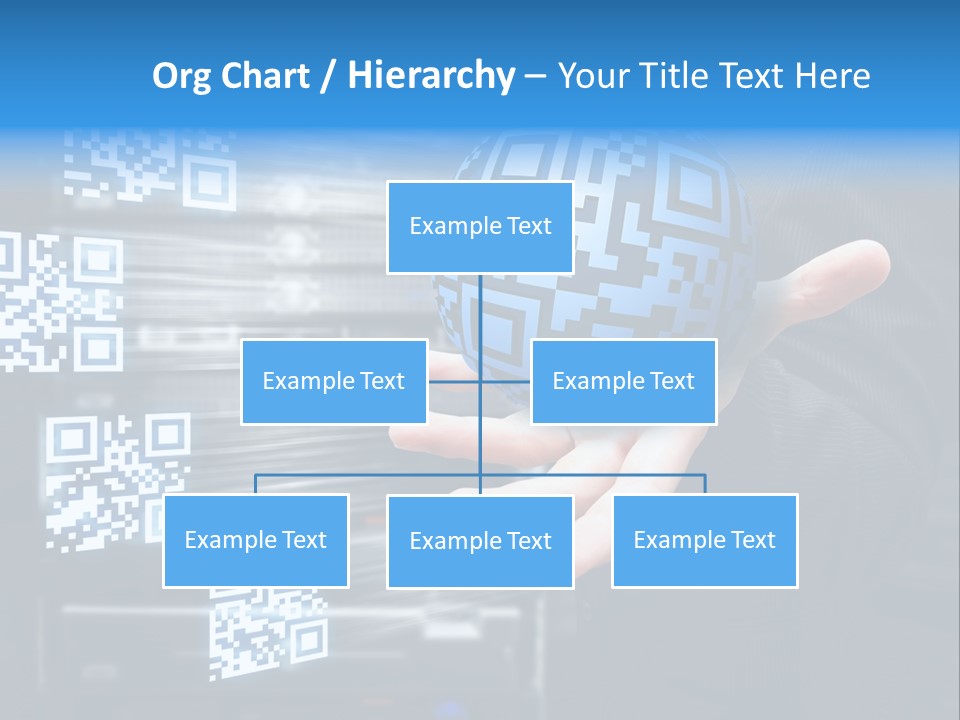 Technology Scanning Qr Code Code PowerPoint Template