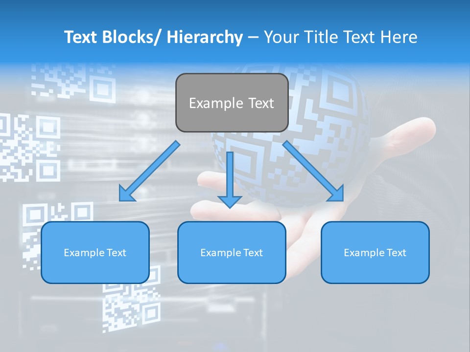 Technology Scanning Qr Code Code PowerPoint Template