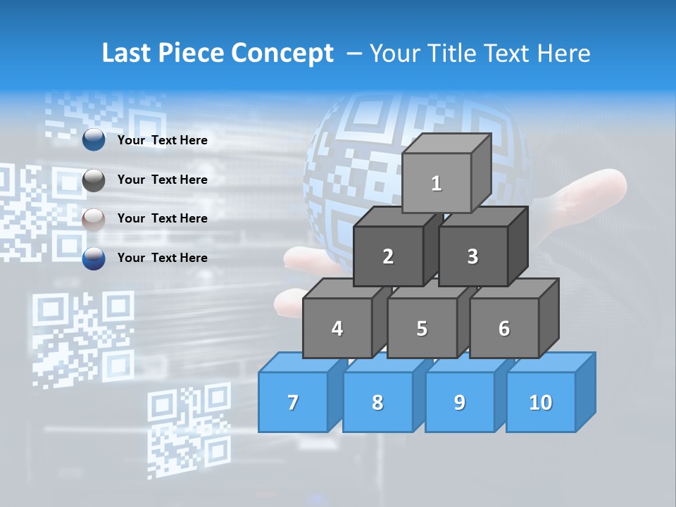 Technology Scanning Qr Code Code PowerPoint Template