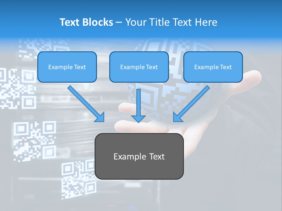 Technology Scanning Qr Code Code PowerPoint Template