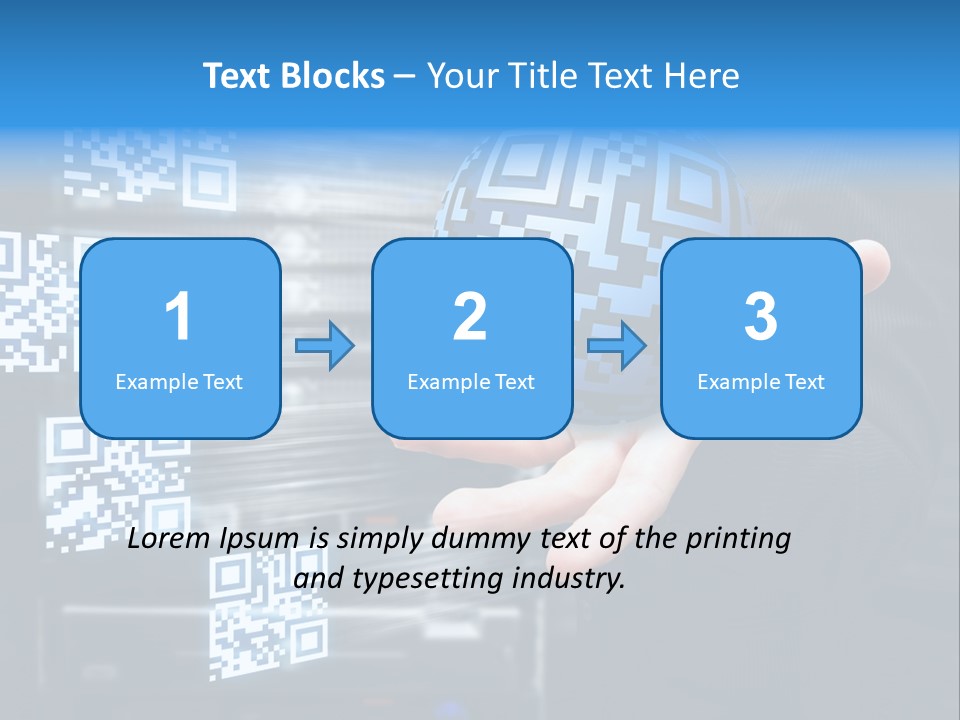 Technology Scanning Qr Code Code PowerPoint Template