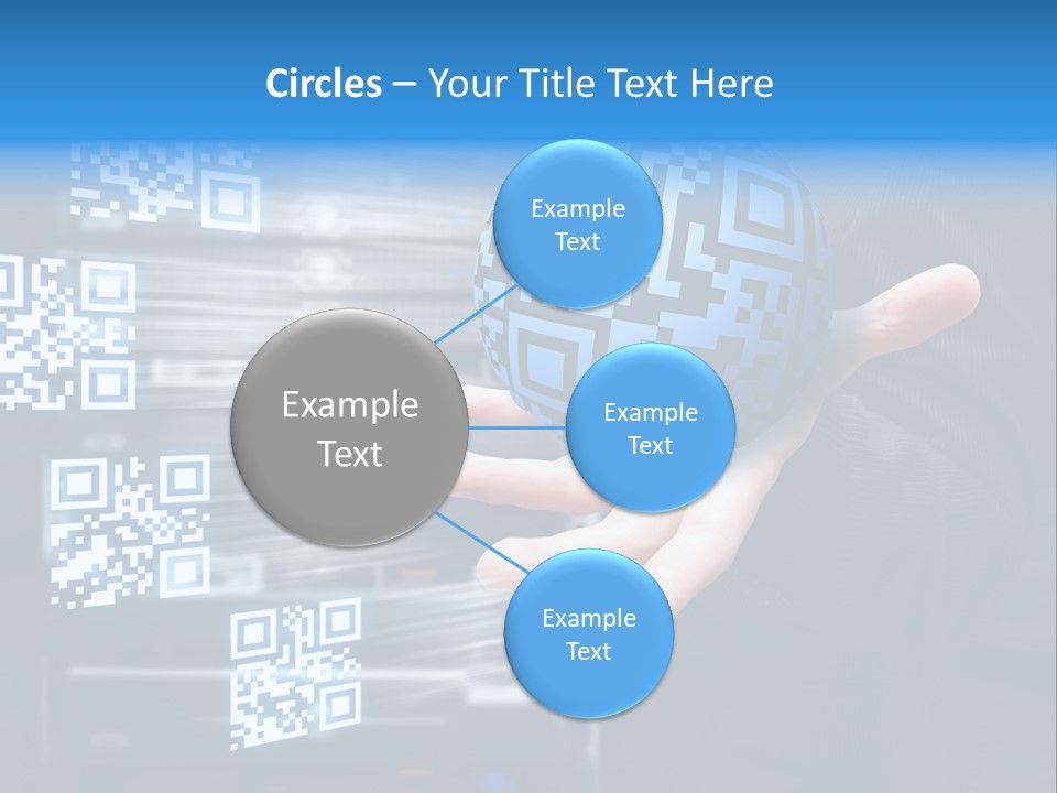 Technology Scanning Qr Code Code PowerPoint Template