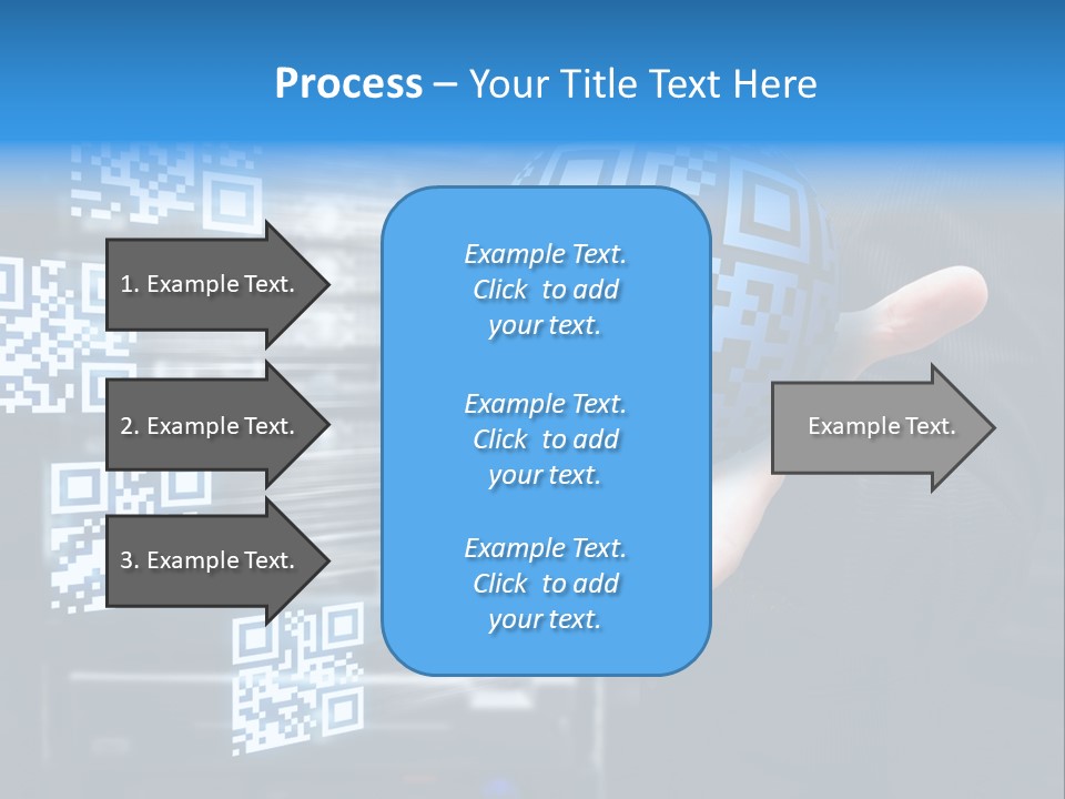 Technology Scanning Qr Code Code PowerPoint Template
