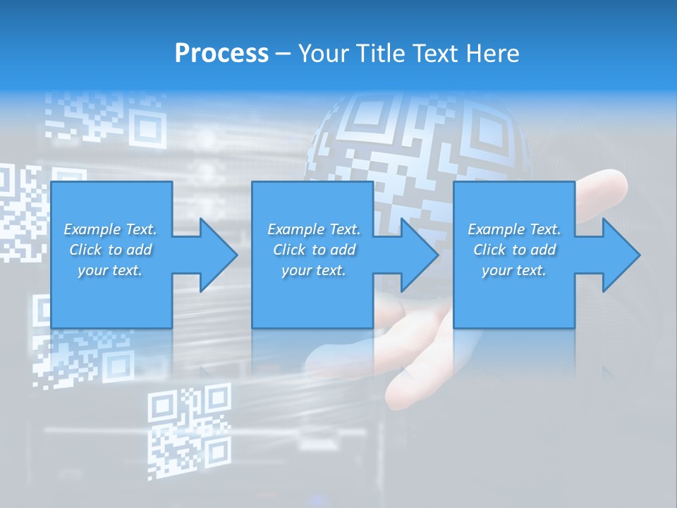 Technology Scanning Qr Code Code PowerPoint Template