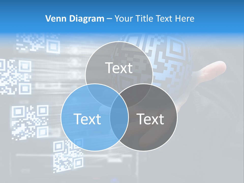 Technology Scanning Qr Code Code PowerPoint Template