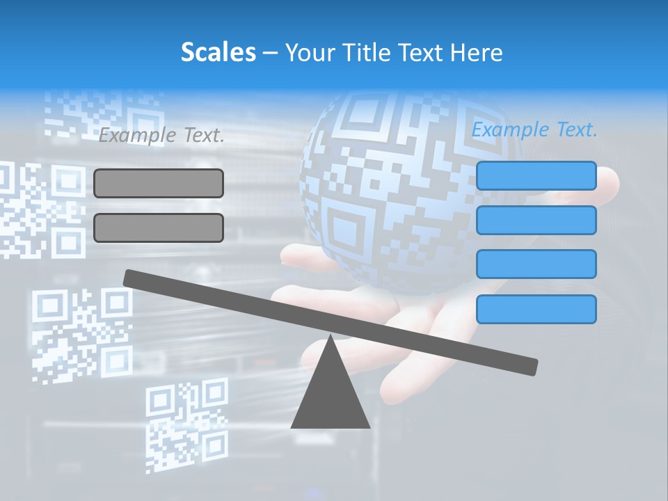 Technology Scanning Qr Code Code PowerPoint Template