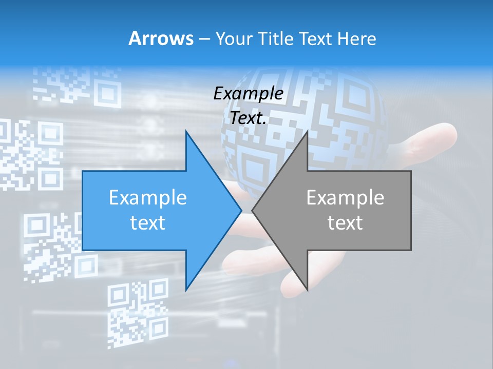 Technology Scanning Qr Code Code PowerPoint Template