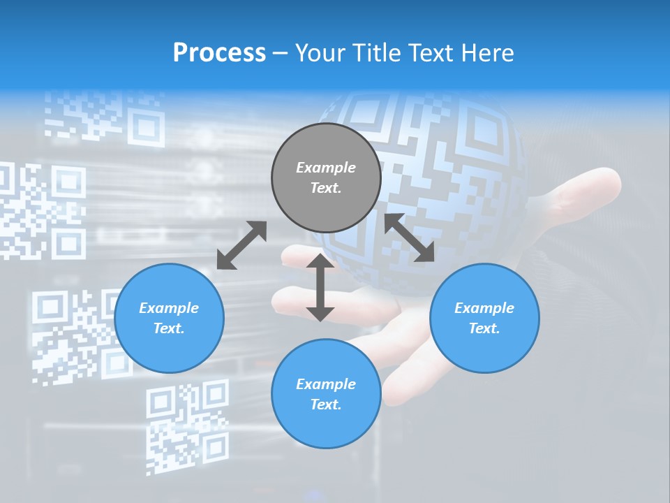 Technology Scanning Qr Code Code PowerPoint Template