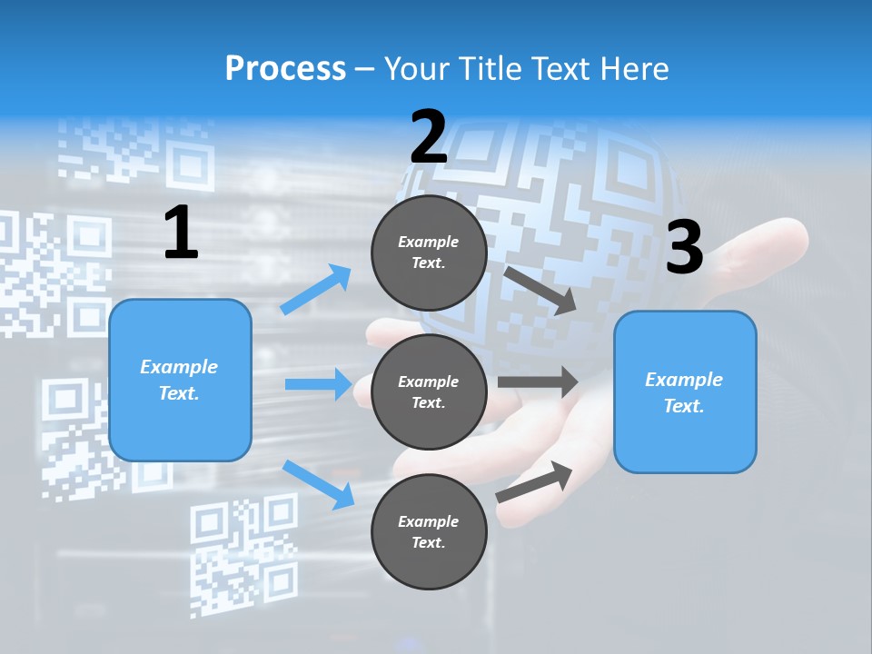 Technology Scanning Qr Code Code PowerPoint Template