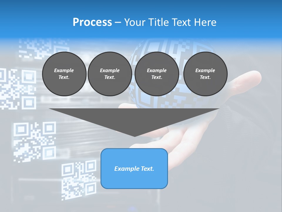 Technology Scanning Qr Code Code PowerPoint Template