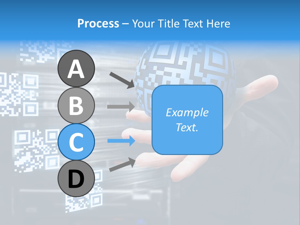 Technology Scanning Qr Code Code PowerPoint Template
