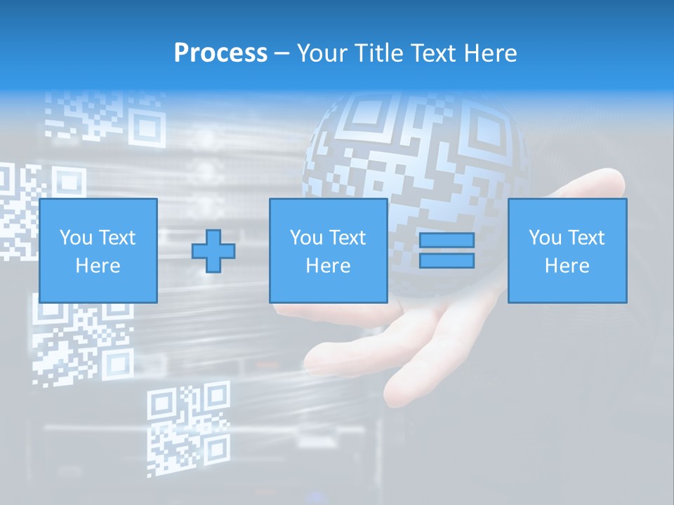 Technology Scanning Qr Code Code PowerPoint Template