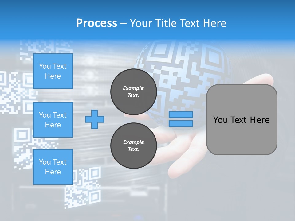Technology Scanning Qr Code Code PowerPoint Template