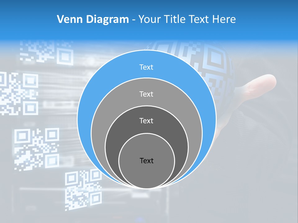 Technology Scanning Qr Code Code PowerPoint Template