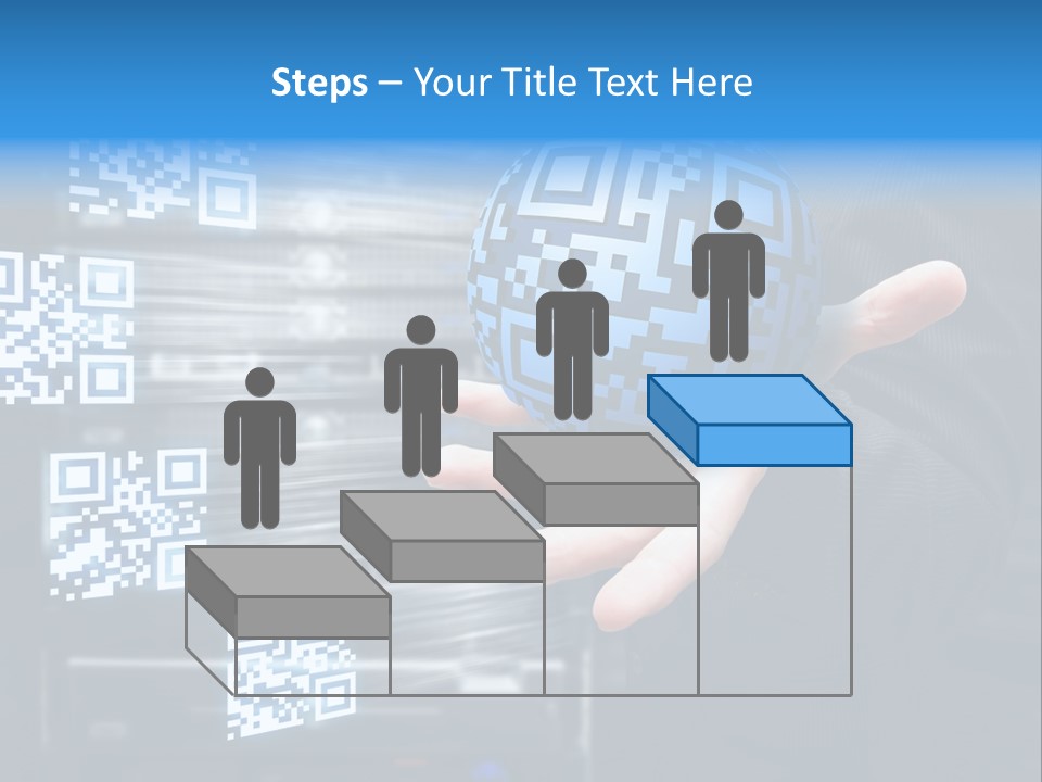 Technology Scanning Qr Code Code PowerPoint Template
