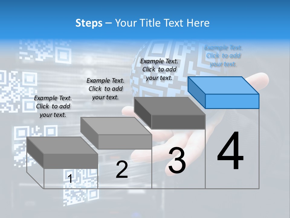 Technology Scanning Qr Code Code PowerPoint Template