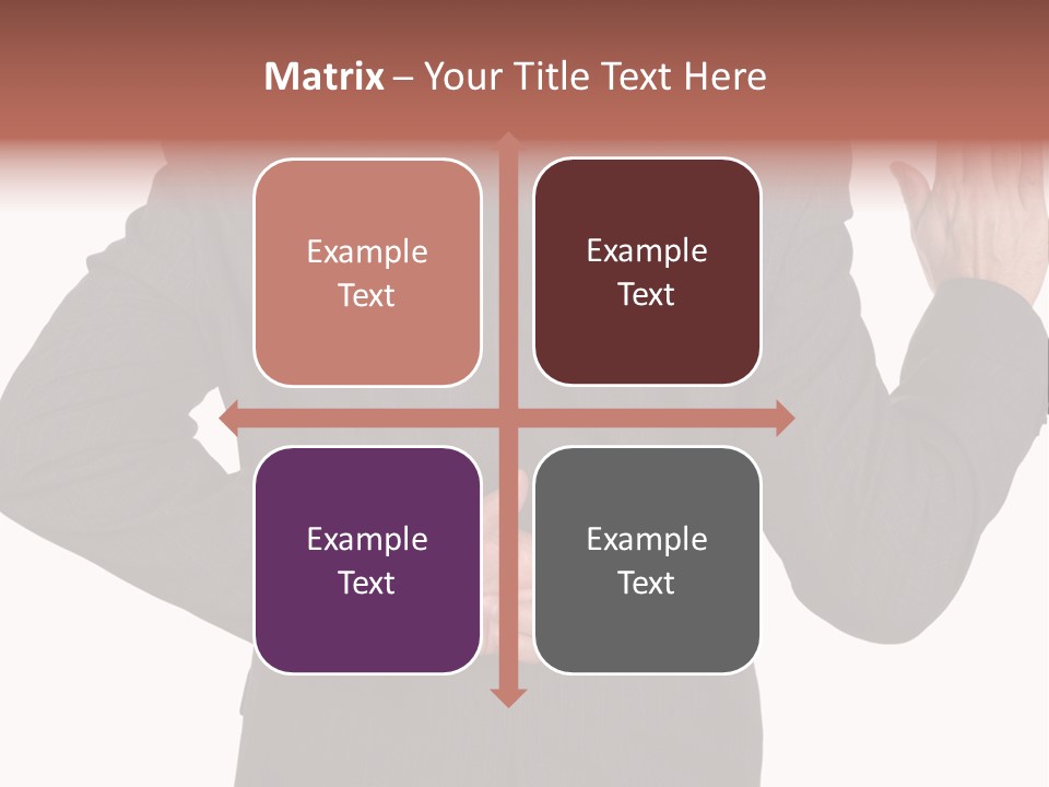 Two Faced Greed Liar PowerPoint Template