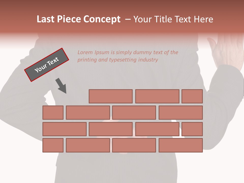Two Faced Greed Liar PowerPoint Template