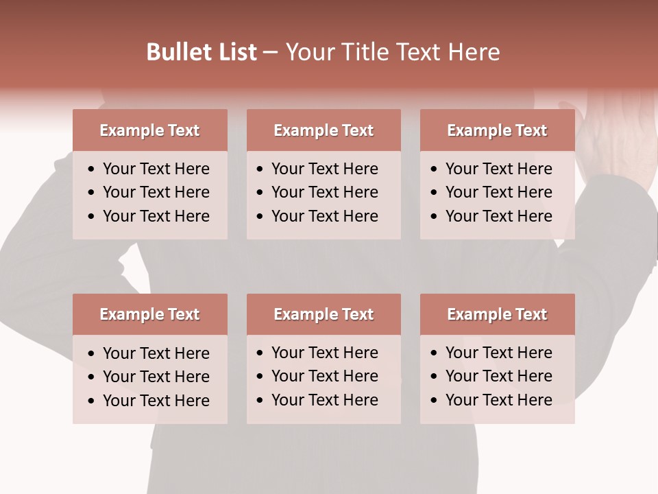 Two Faced Greed Liar PowerPoint Template