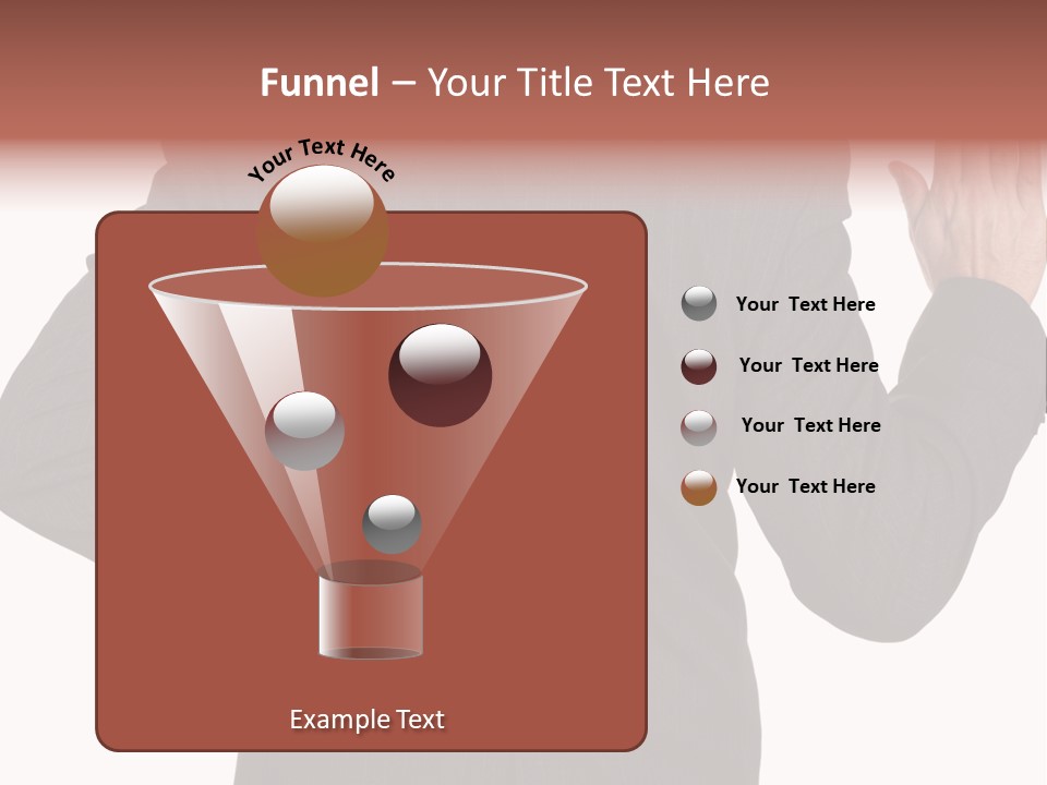 Two Faced Greed Liar PowerPoint Template