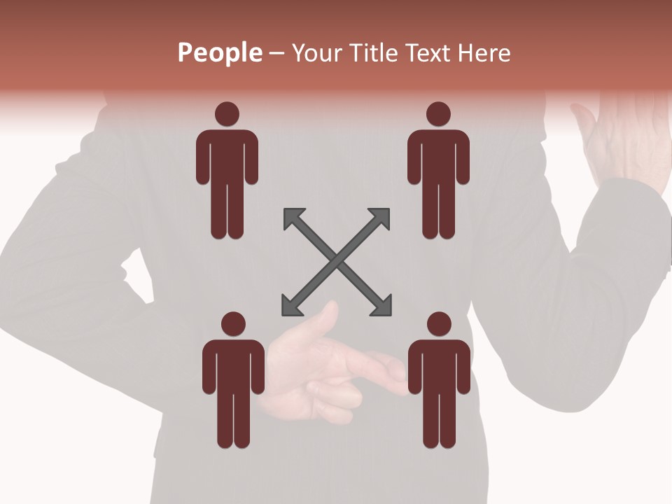 Two Faced Greed Liar PowerPoint Template