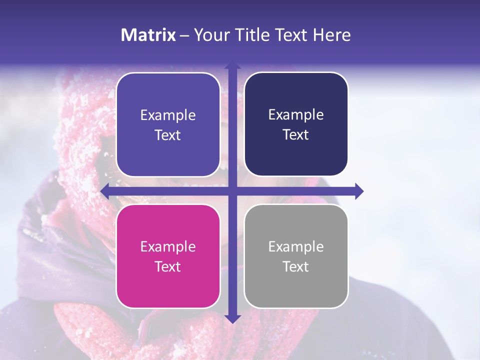 Girl Holiday Season PowerPoint Template