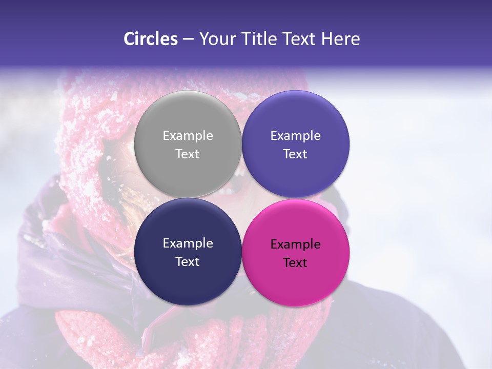 Girl Holiday Season PowerPoint Template