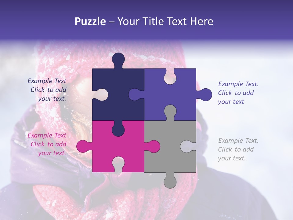 Girl Holiday Season PowerPoint Template