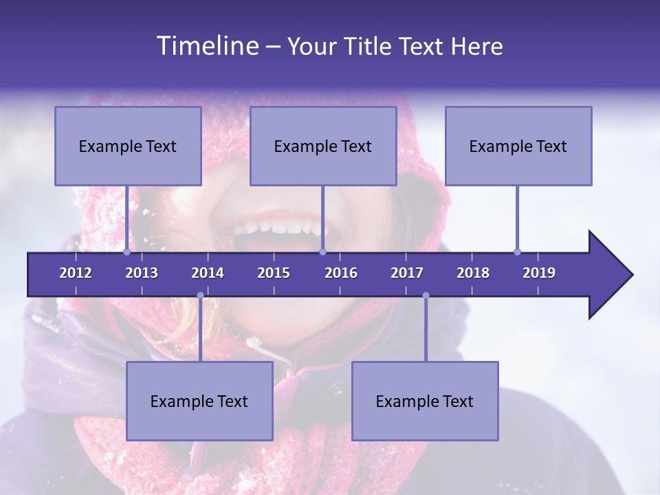 Girl Holiday Season PowerPoint Template